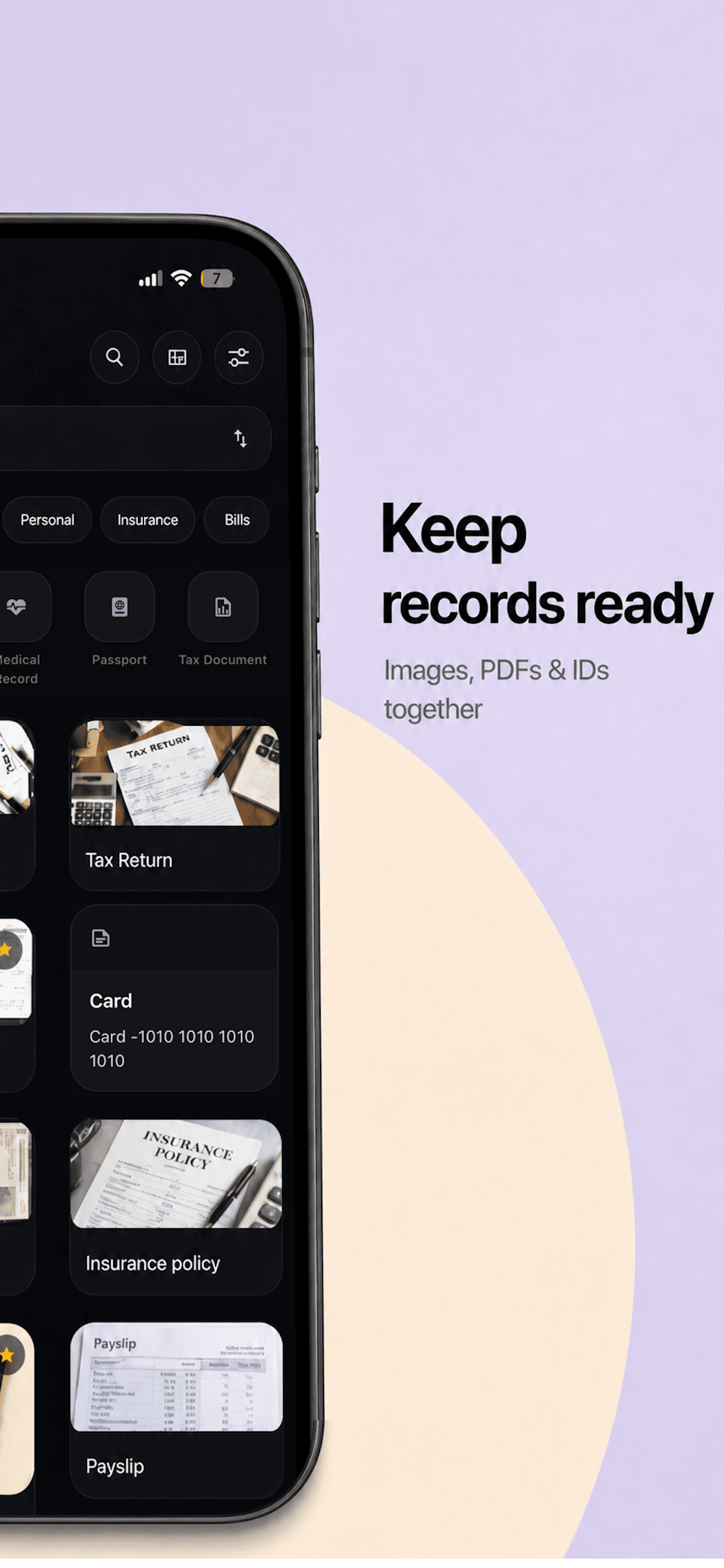 Keep records ready