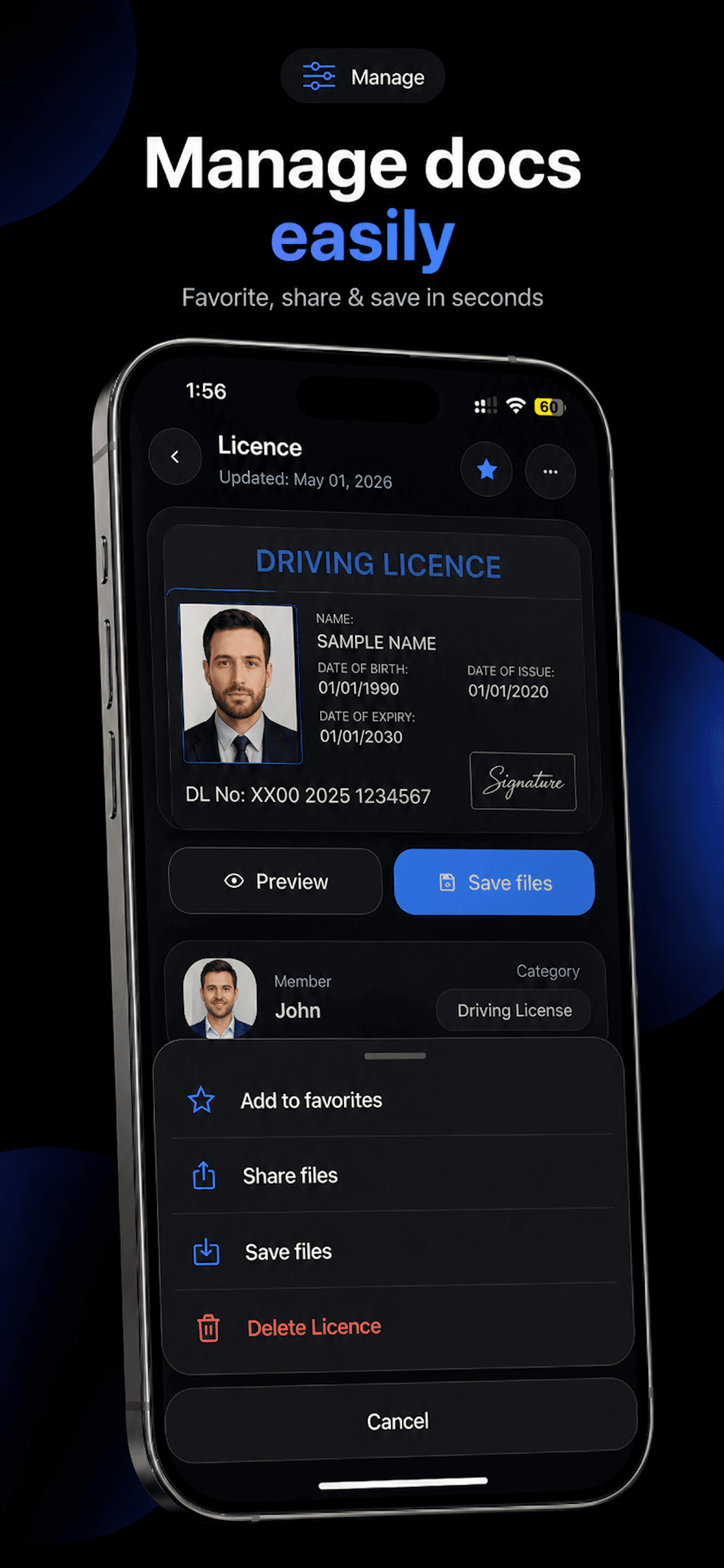 Manage docs easily